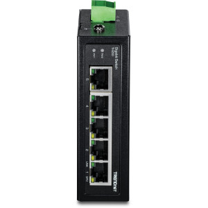 TRENDnet TI-G50 5-Port Ethernet Switch, 5 Gigabit ethernet ports, 10 Gbps switching capacity, DIN-rail/wall mount